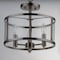 Maxim Lighting Sentinel 3-Light Semi Flush 25250CLSN - alternate 3